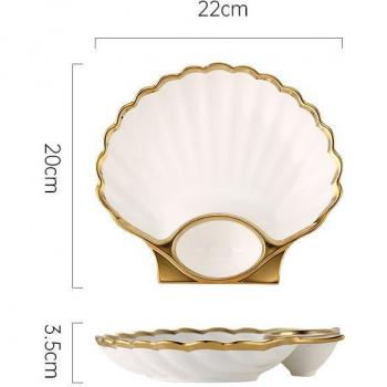 Shell Shape Fast Food Tray
