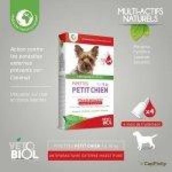 Mini Chien Vétobiol – 4 Pipettes 1–10 kg