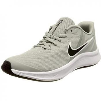 Nike Star Runner 3 GS, Zapatilla Deportiva en Gris Humo/Negro, Talla 39 EU