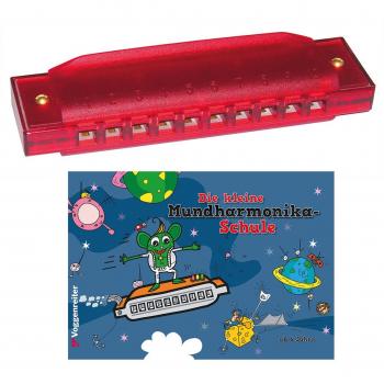 Das bunte Mundharmonika Set