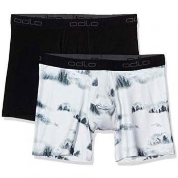 Odlo Boxer Ultra-Comfort Homme XXL – Blanc/Noir