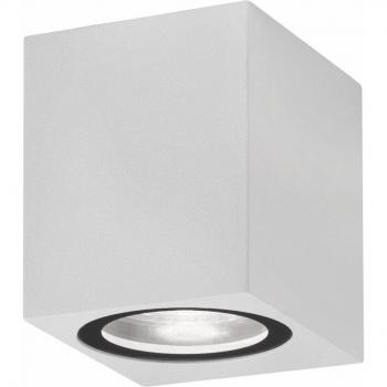 Nero Wandlampe Weiß GU10 Einflamme IP54 Eckform