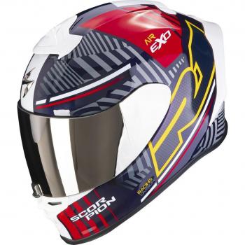 EXO‑R1 Evo Air Victory – Casque Rouge & Bleu XL