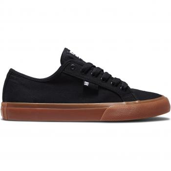 DC Shoes Manual Trainers Black with Gum Sole – UK 5 (Men)