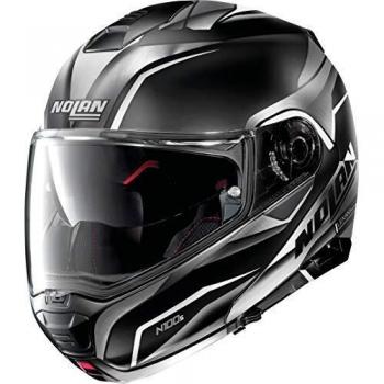 Nolan Casco N100-5 Balteus N-Com Flat Negro XS