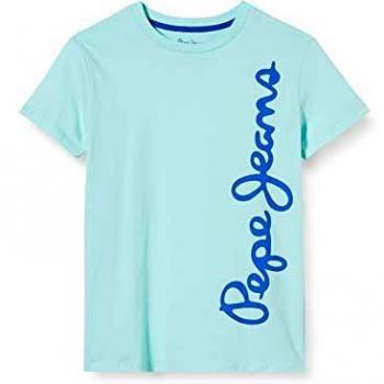 Camiseta de Niños Pepe Jeans Waldo Short Azul 17-18 años
