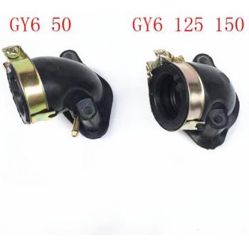 Motorcycle Carburetor Intake Manifold Adapter for GY6 50/125/150