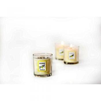 Candela in bicchiere