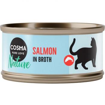 24x70g Cosma Nature Zalm Natvoer
