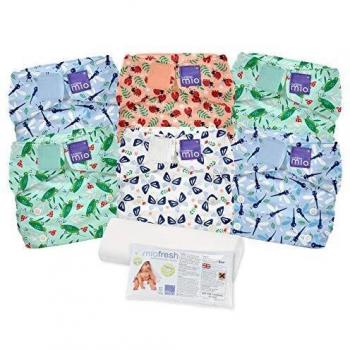 Mio NKSOX Bug Vita Insetto Set di Pannolini Lavabili Multicolore