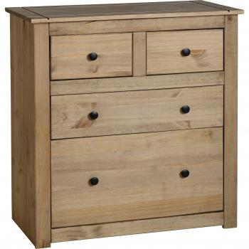 Panama 2 over 2 Drawer Chest