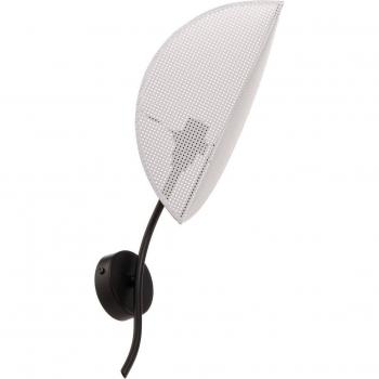 Aplique de Pared Emibig, h: 51 x l:12cm, metal y pantalla negra