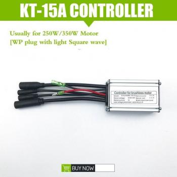 Ensemble de motorisation pour vélo électrique KT avec contrôleur sans balais 15a et Mosfets