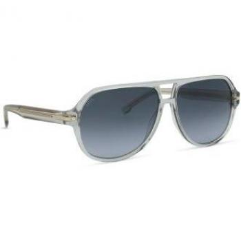 Hugo Boss 1507/S Herren-Pilotensonnenbrille, Vollrand Acetat, transparent