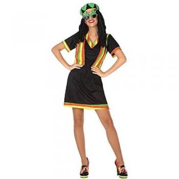 Atosa-53886 Disfraz Jamaicana Mujer Talla XS-S
