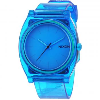 Nixon Blu Quarzo Orologio da Polso Traslucente