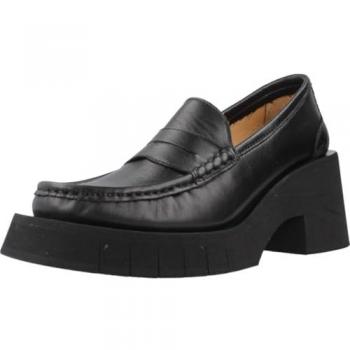 Mocasines de piel negra Paloma Barceló Odele T. 38