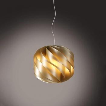 Line Zero New Gold Suspensión de Metal Cromado 40x38h