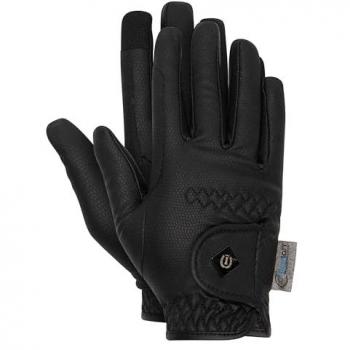 Elegance Winter Black Riding Gloves