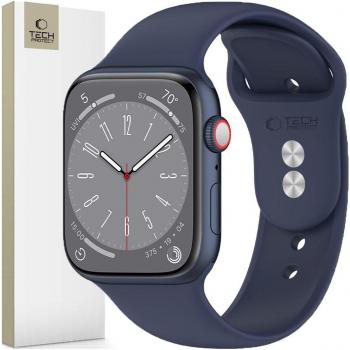 Apple Watch Silicone Case Midnight Blue for Series 4-9 & SE/Ultra – 49mm