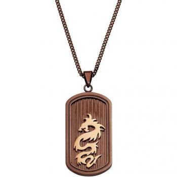 Edelstahlplatte Drache Kette von Zeeme