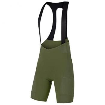 Culote corto Endura GV500 Reiver hombre verde oliva con almohadilla