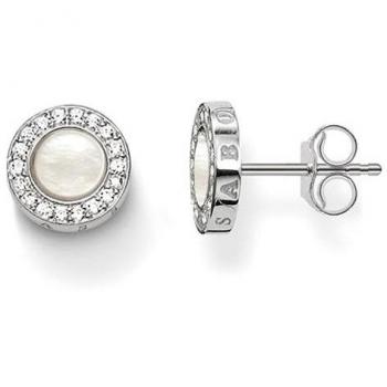 Pendientes de Ley Thomas Sabo H1861-030-14 Pavé Blanco