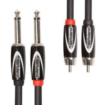 Cable Roland 2 Jack Mono a 2 RCA 4.5 m