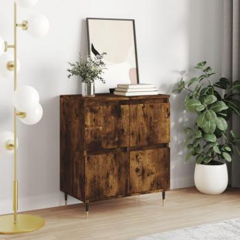 Aparador de madera contrachapada 60x35x70 cm para salón