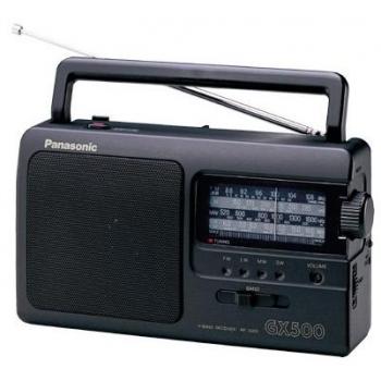 Tuner analogique Panasonic RF‑3500E‑K noir – radio FM/AM/LW/SW