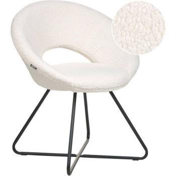 Fauteuil massant Beliani cuir PU beige sable, chaise relaxante à chaleur, modèle FORCE