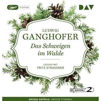Das Schweigen im Walde: Lesung mit Fritz Straßner (1 mp3-CD)