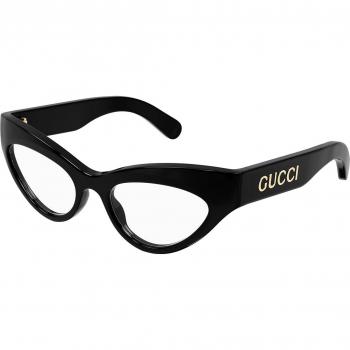 Gucci GG 1295O (001) Black Cat Eye Glasses