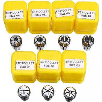 7Pcs ER11 Collet Holder for Engraving Machine