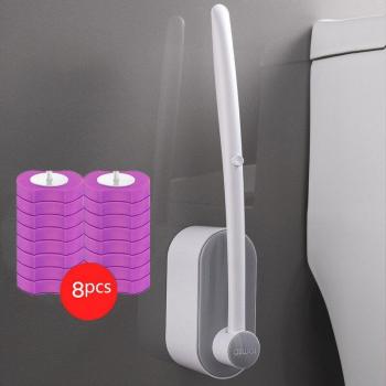 Herramienta de limpieza de baño con mango largo
