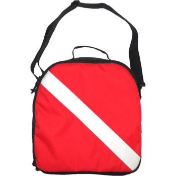 Portable Scuba Diving Regulator Bag with Shoulder Strap and Dive Flag