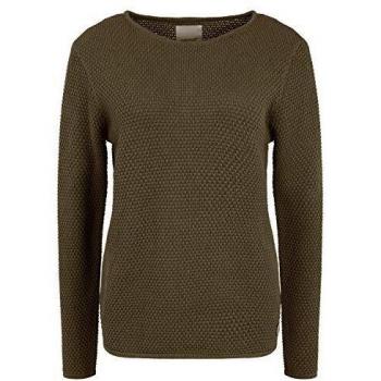 OXMO Helen Damen Strickpullover, Größe:S, Farbe:Ivy Green