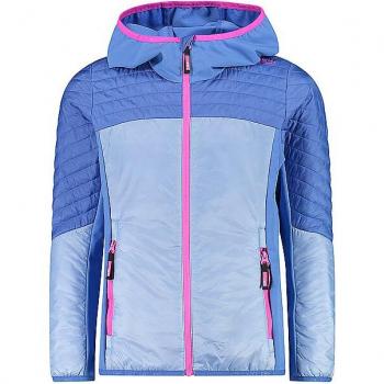 CMP Mädchen Hoodie Hybridjacke Extralight hellblau Größe 110
