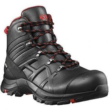 Botas de Seguridad Haix Be Safety 54 Talla 10 (45) Cuero Negro/Red