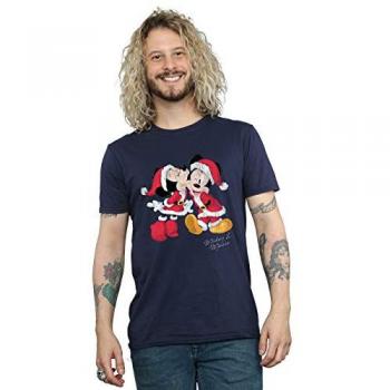 Disney Weihnachtskuss T-Shirt für Herren