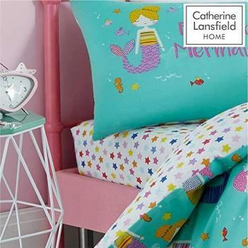 Mermaid Ease-Fit Single Sheet – White