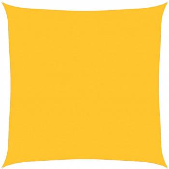 Sunshade Sail, 160 g/m², Square, Yellow, 4.5 x 4.5 m, hdpe (Vidaxl)