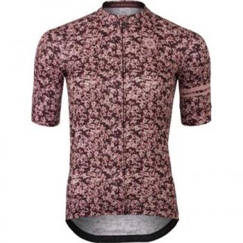 Dames Fietsshirt Agu Korte Mouwen Paars Mini Flower