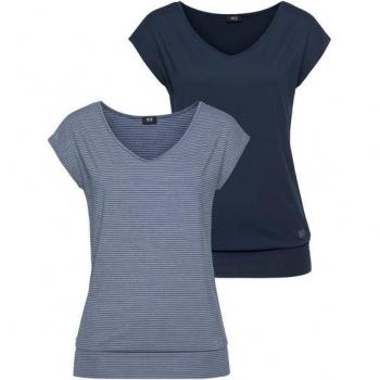 H.I.S Sporttop, 2er-Pack, figurumspielend