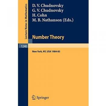 Number Theory: A Seminar held at the Graduate School and University Center of the City University of New York 1984-85