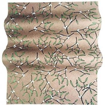 Yuletide Mistletoe Greaseproof Paper Sheets (Set of 100)