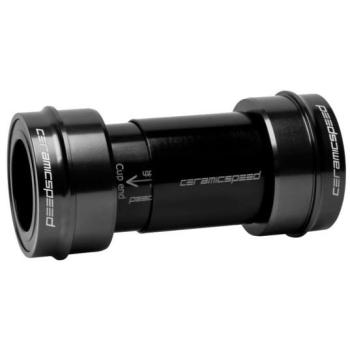 CeramicSpeed PF30 Gravel Coated Bottom Bracket Cups 68mm Black