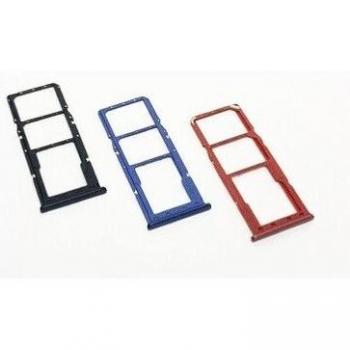 Bandeja SIM Dual y Única para Samsung Galaxy A21S A217, lector de tarjetas SIM, 10 Uds