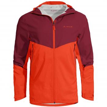 Vaude Men's Simony II – 5‑Liter Regene Outdoor‑Jacke – Salsa, Größe 52