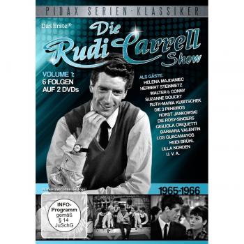 Die Rudi Carrell Show, Vol. 1 / 6 Folgen der beliebten Unterhaltungs-Show mit vielen Stars von 1965